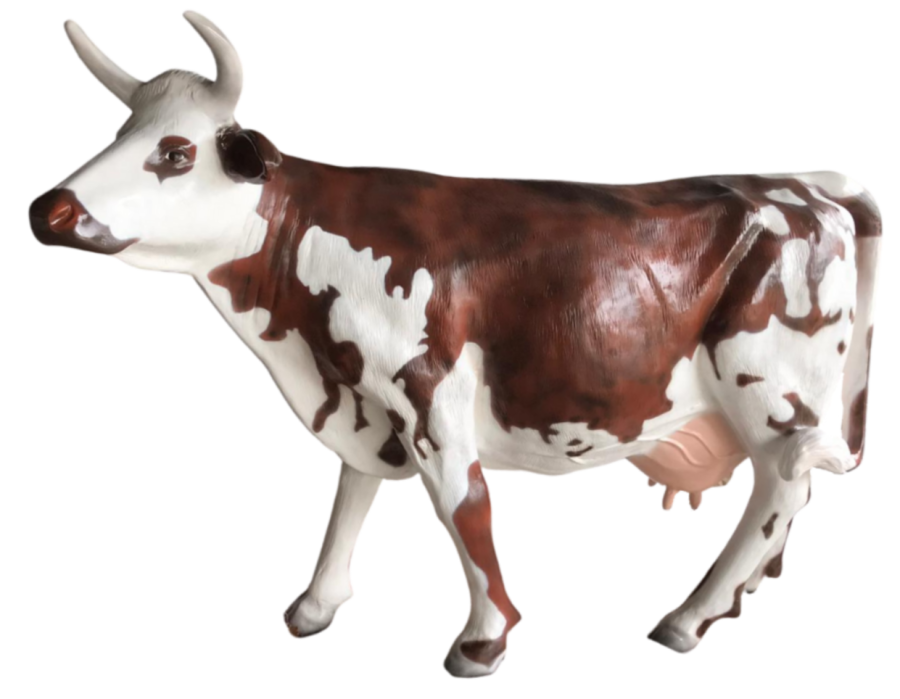 Lot De 100 Figurines Miniatures Vaches En Résine - Pour Décor Jardin Fée, Terrarium, DIY - Environ 1.8cm